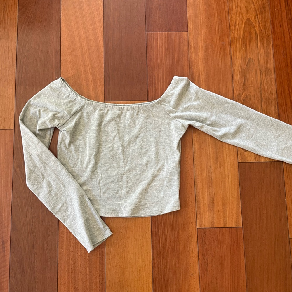 Urban Outfitters off-the-shoulder crop tee
